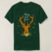 T-shirt Hy Deer Fall Happy Fall Yall Automne Feuilles Cost (Design devant)