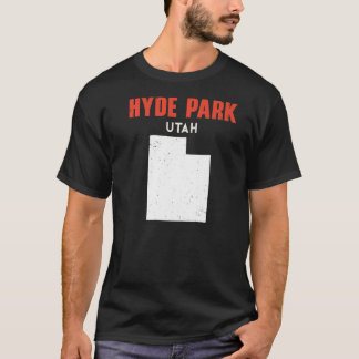 T-shirt Hyde Park Utah USA State America Travel Utahan