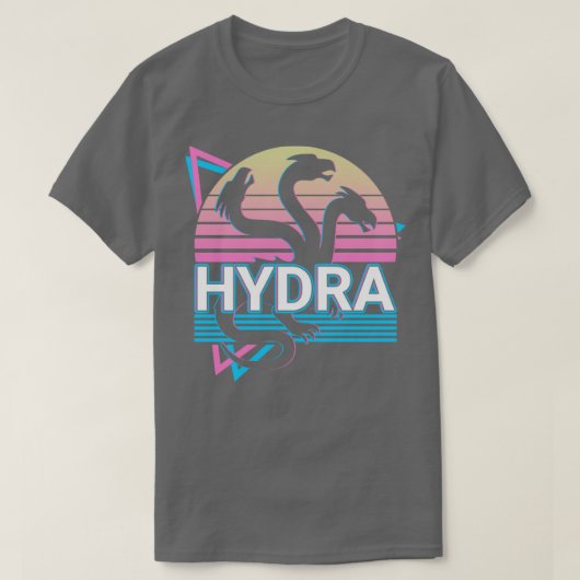 T-shirt Hydra Ancienne Mythologie Grecque Rétro (Design devant)