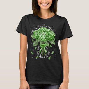 T-shirt Hydrangea Cérébral Palsy Strong Est Le Seul Choix
