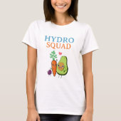 T-shirt Hydro Squad Hydroponics Guide (Devant)