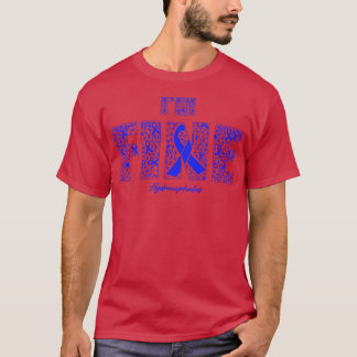 T-shirt Hydrocéphalie Sensibilisation Rubans Fins Dans Cet