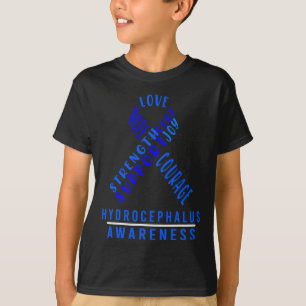 T-shirt Hydrocéphalie Survivant Guerrier de sensibilisatio