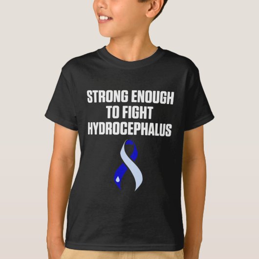 T-shirt Hydrocéphalie Survivante s'amuser une forte sensib (Devant)