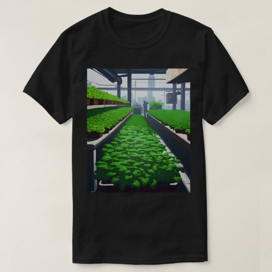 T-shirt Hydroponie (Design devant)