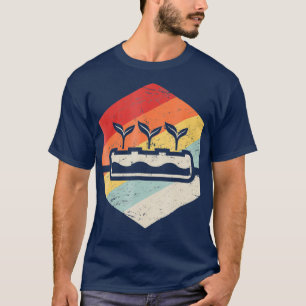 T-shirt Hydroponique Vintage rétro