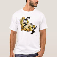 T-Shirt Hyena riant de dessin animé