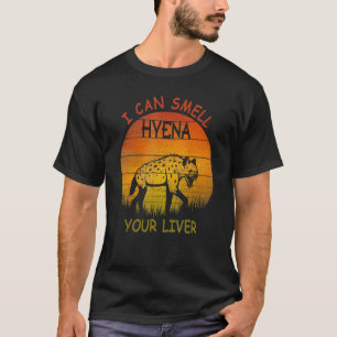 T-shirt Hyena Smell Liver Hyaena