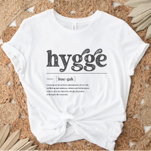 T-shirt Hygge Definition Citation Scandanavian Cosy Season