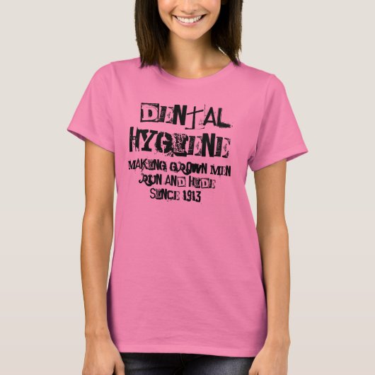 T-shirt Hygiène dentaire (Devant)