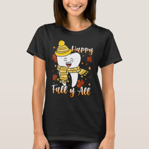 T-shirt Hygiène dentaire Bonne Automne Y'all Dentiste