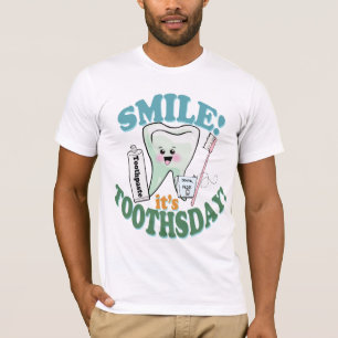 T-shirt Hygiéniste dentaire drôle de dentiste