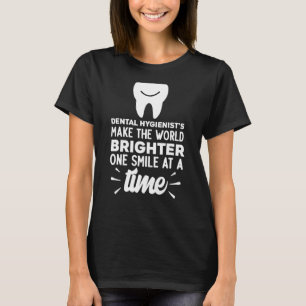T-shirt Hygiéniste dentaire mignon Mens Dentiste Dentiste 