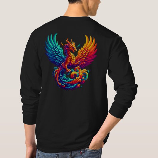 T-shirt Hyper Flames de Majestic Phoenix (Dos)