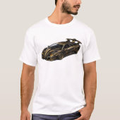 T-shirt Hypercar Exotique Noir — BV-LCB (Devant)