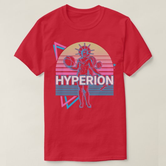 T-shirt Hyperion Titan Dieu Ancienne Mythologie grecque Ré (Design devant)