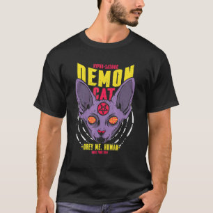 T-shirt Hypno satanique démon chat