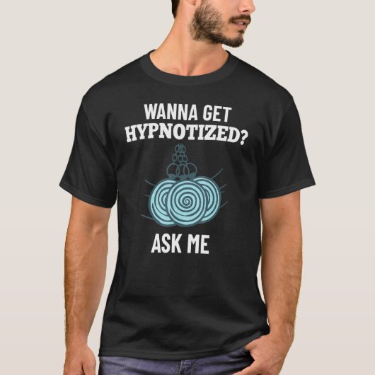 T-shirt Hypnose Sleep Hypnotist Guide Spiral Obtenir Hypno (Devant)