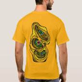 T-shirt Hypnotic Amorphous Phantasmagoric Modern Groovy  (Dos)
