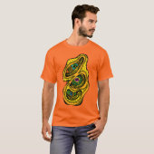 T-shirt Hypnotic Amorphous Phantasmagoric Modern Groovy (Devant entier)