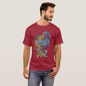 T-shirt Hypnotic Amorphous Phantasmagoric Modern Groovy (Devant entier)