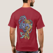 T-shirt Hypnotic Amorphous Phantasmagoric Modern Groovy (Dos)