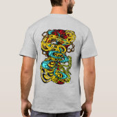 T-shirt Hypnotic Amorphous Phantasmagoric Modern Groovy  (Dos)