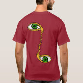 T-shirt Hypnotic Amorphous Phantasmagoric Modern Groovy  (Dos)