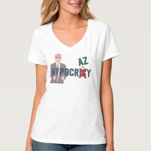 T-shirt HypoCRAZY - Trump (Devant)