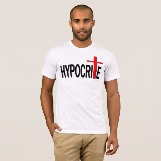 T-shirt Hypocrite (Devant entier)