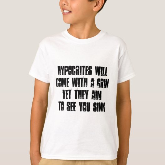 T-shirt Hypocrites (Devant)
