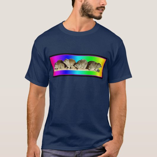 T-shirt Hyrax africain froid (Devant)