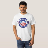 T-SHIRT I 2012 BARACK ARRIÈRE (Devant entier)