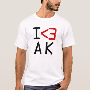 T-SHIRT I <3 AK