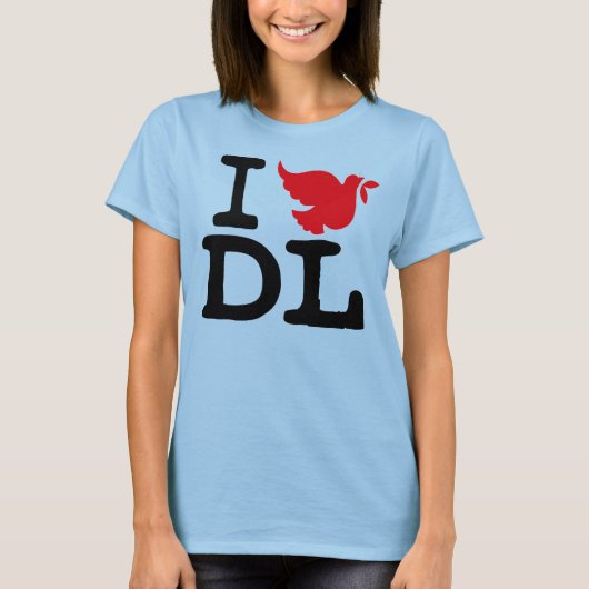 T-SHIRT I <3 DL (Devant)