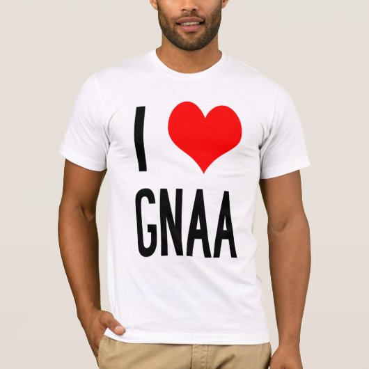 T-SHIRT I <3 GNAA (Devant)