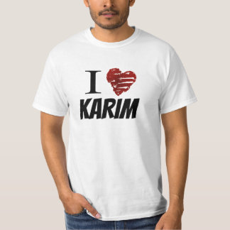 T-shirt I <3 Karim