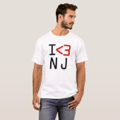 T-SHIRT I <3 NJ (Devant entier)