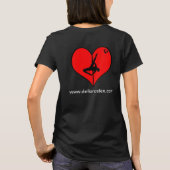 T-shirt I <3 Pole Ladies Veste (Dos)