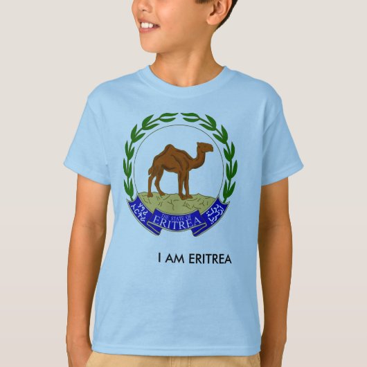 T-SHIRT I À L'ERYTHRÉE (Devant)