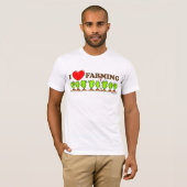 T-shirt I agriculture de coeur (Devant entier)