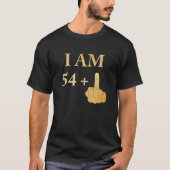 T-shirt I Am 54 Plus 1 Funny 55th Birthday 1965 1966 (Devant)