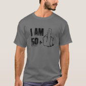 T-shirt I Am 59 Plus 1 Funny 60E Anniversaire 1960 1961 (Devant)
