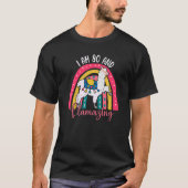 T-shirt I Am 80 Year Old And Llamazing Alpaca  Llama 80th  (Devant)