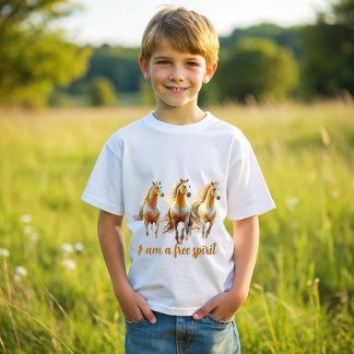 T-shirt I am a free spirit