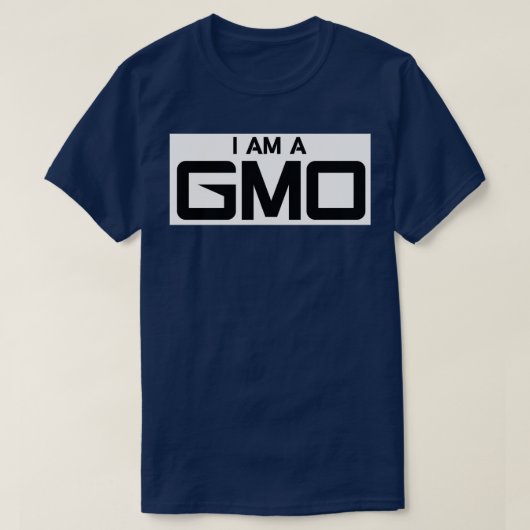 T-SHIRT I AM A GMO  (Design devant)