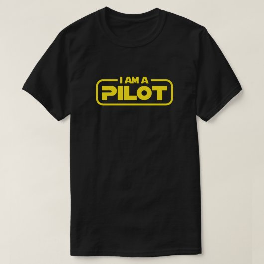 T-SHIRT I AM A PILOT (Design devant)