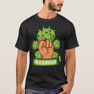 T-shirt I am a Survivor Autumn Lover