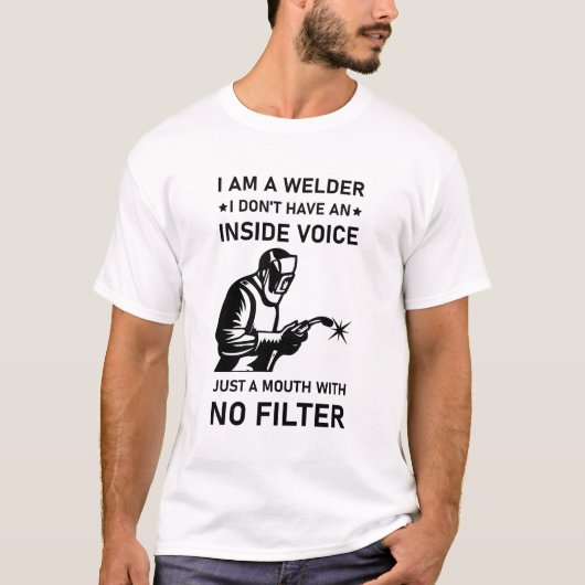 T-shirt I am a welder (Devant)