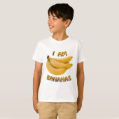T-shirt I Am Bananas Kid's T Shirt (Devant entier)